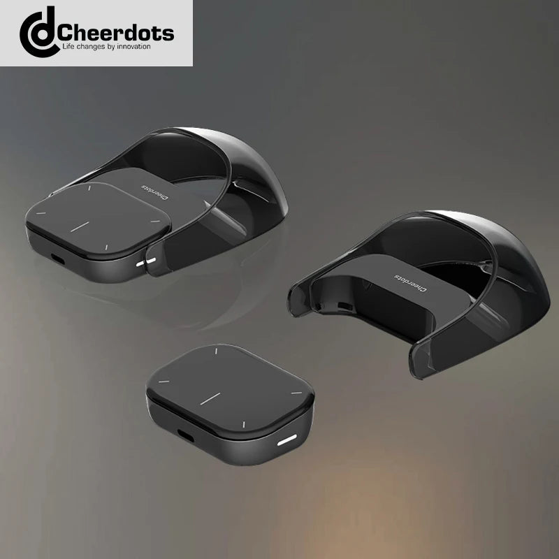 Souris aérienne Valoria AirMouse Pro™ noire, vue principale du produit