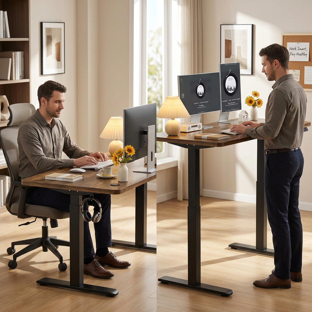 Bureau Électrique Assis-Debout