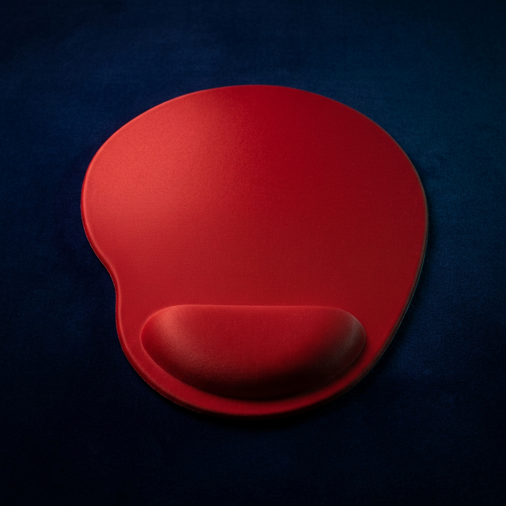 Tapis de souris ergonomique avec repose-poignet en gel — Confort poignet, antidérapant