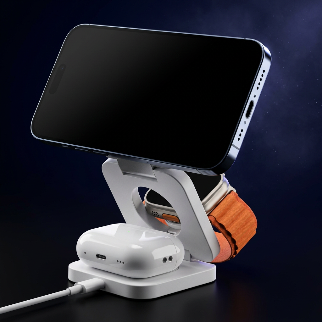 Chargeur Sans Fil 3-en-1
