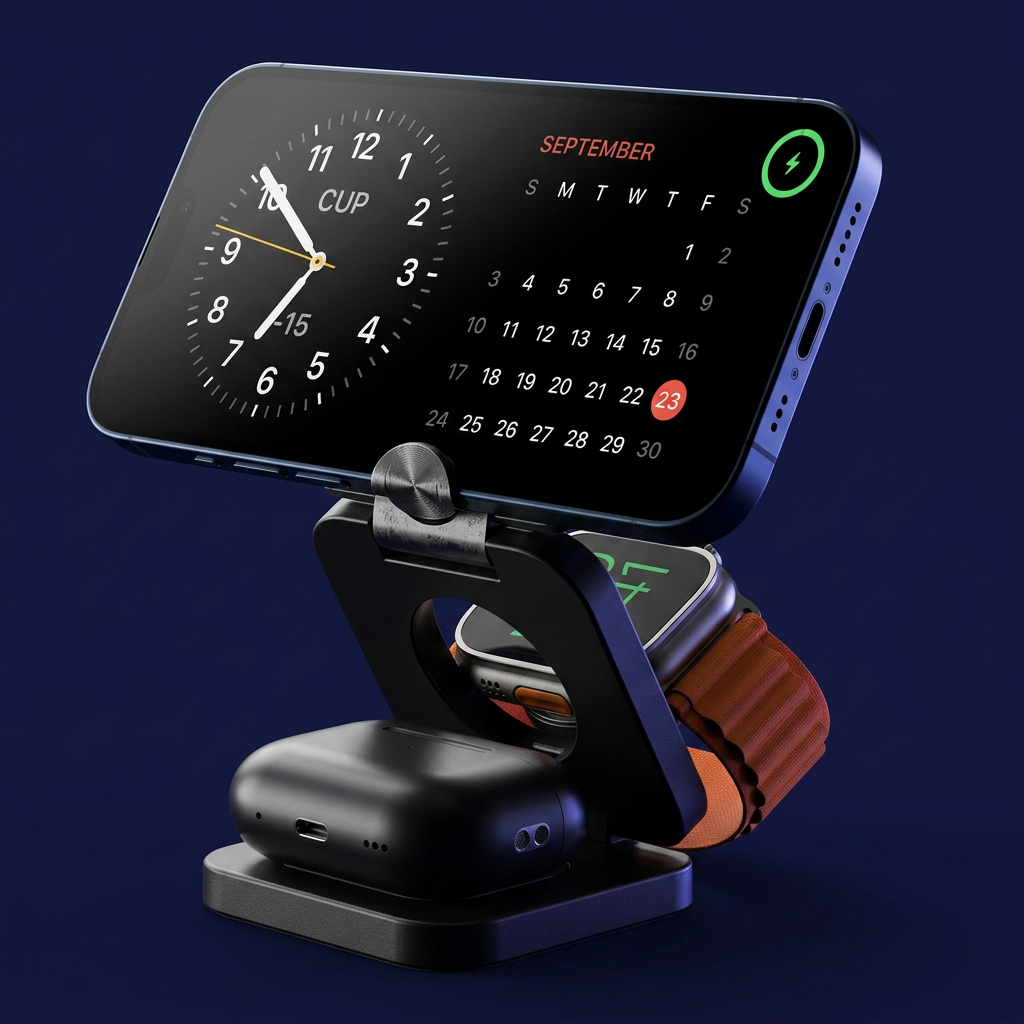 Chargeur Sans Fil 3-en-1