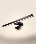Barre LED anti-reflet noire pour écran PC VALORIA