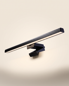 Barre LED anti-reflet noire pour écran PC VALORIA