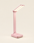 Lampe de bureau pliable coloris rose