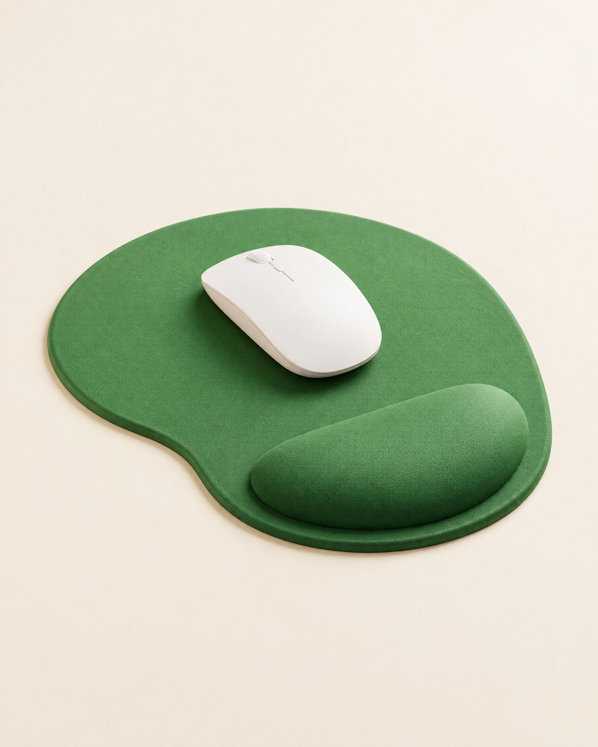 Tapis de souris ergonomique coloris vert